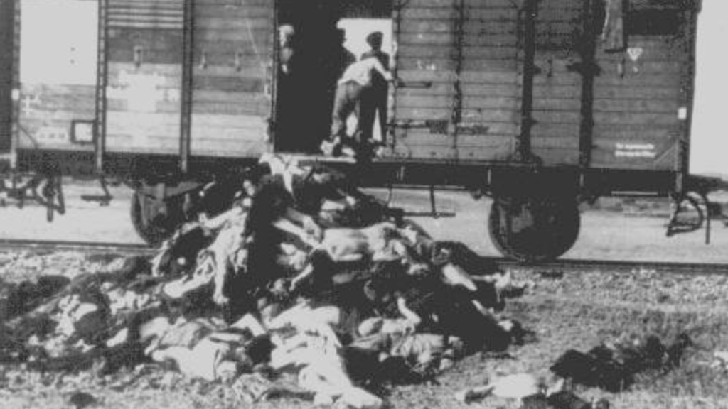 Imagen de archivo de los trenes de la muerte.