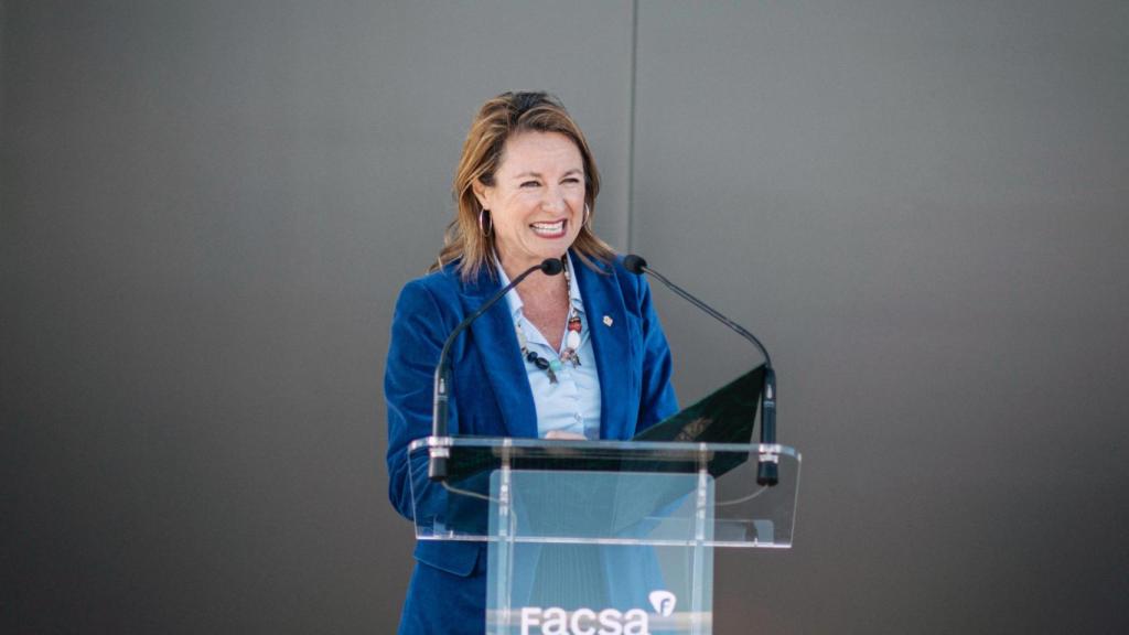 Begoña Carrasco durante su intervención. EE