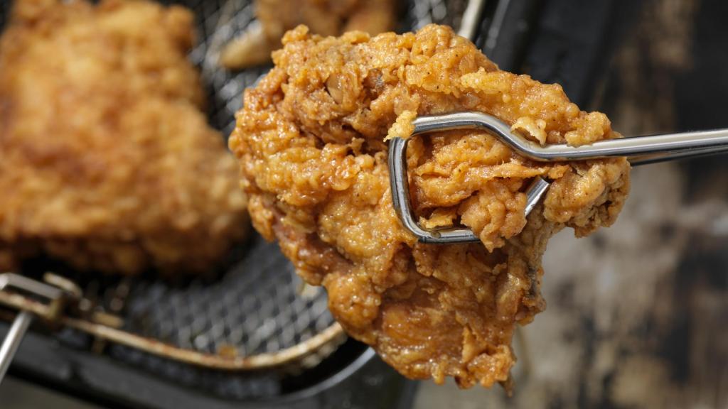 Pollo frito.