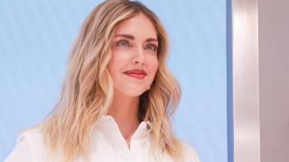 Chiara Ferragni en un encuentro con la prensa en Madrid.