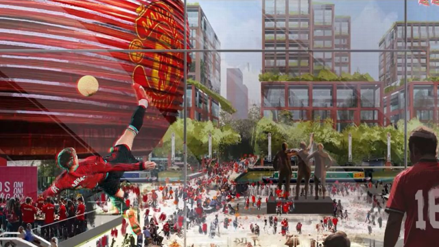 El proyecto del nuevo campo del Manchester United