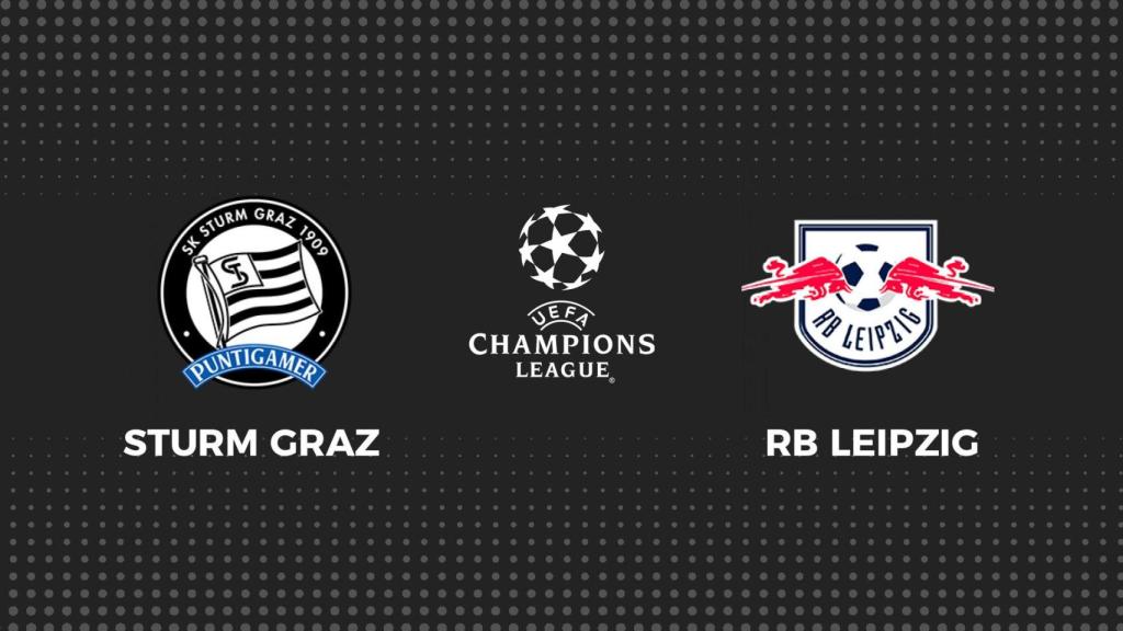 Sturm Graz - RB Leipzig, fútbol Champions League en directo