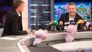 Emiliano García-Page, entrevistado este lunes por Pablo Motos en El Hormiguero.