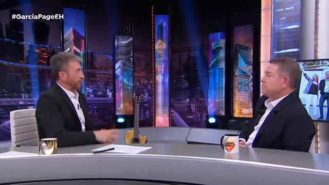 Page en El Hormiguero. Foto: 'X' de El Hormiguero.