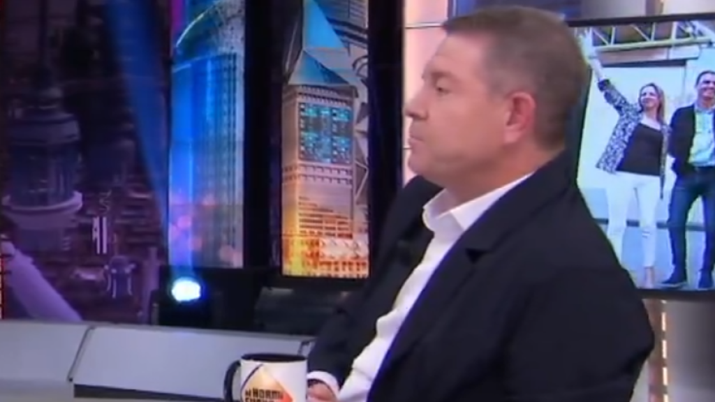 Page en El Hormiguero. Foto: 'X' de El Hormiguero.