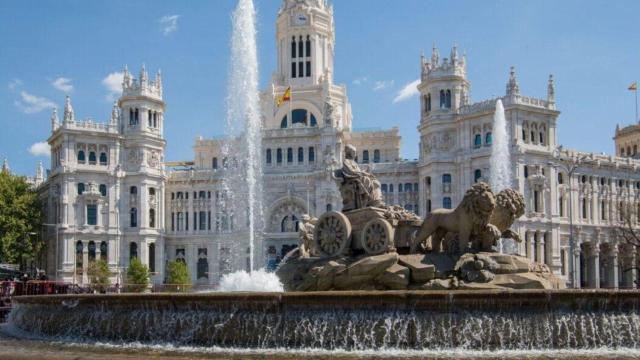 Fuente de la Cibeles, en Madrid.