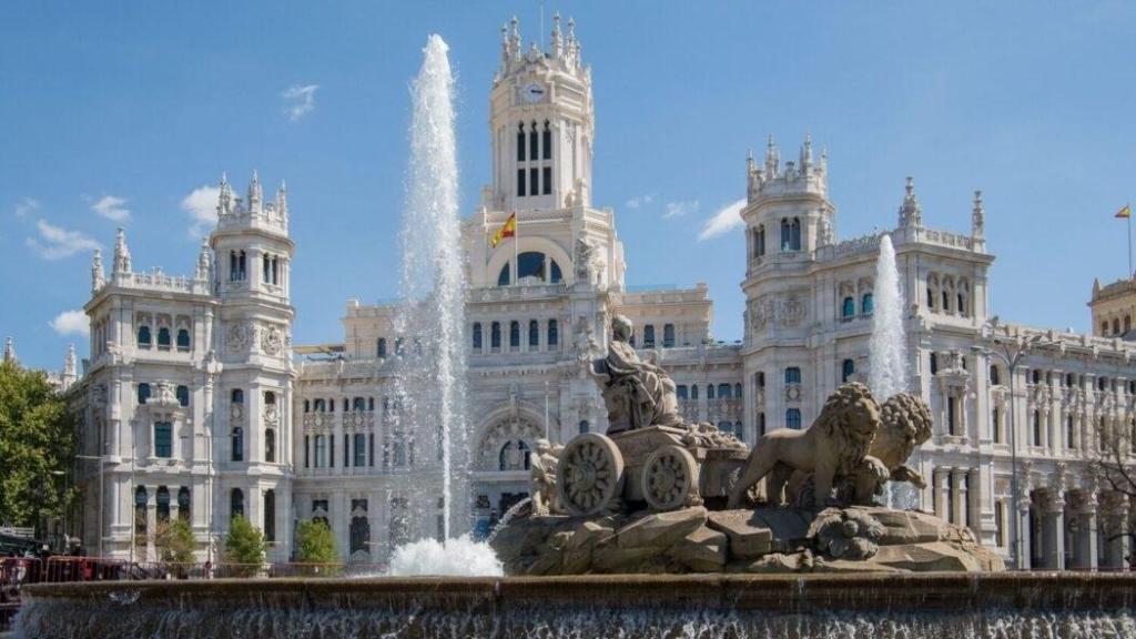 Fuente de la Cibeles, en Madrid.