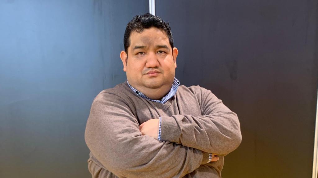 John Torres, en Madrid Fusión, donde le van a dar el premio a Mejor Panadero de Madrid, este miércoles.