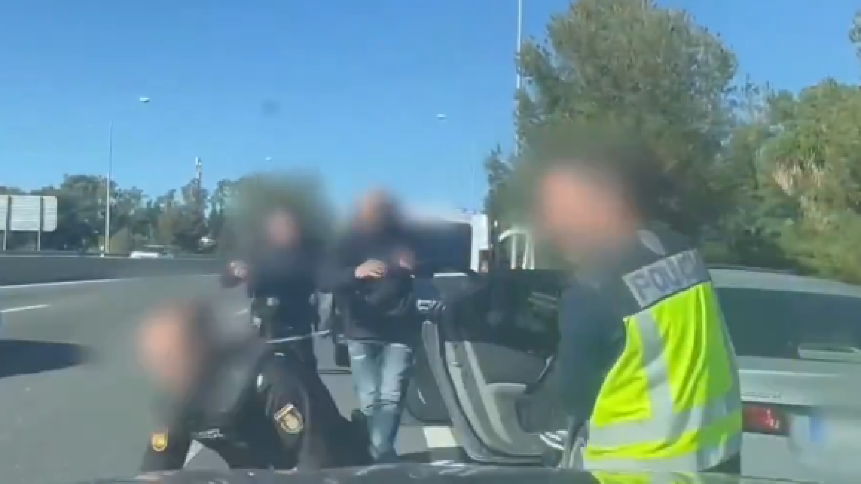 Una imagen del rescate.