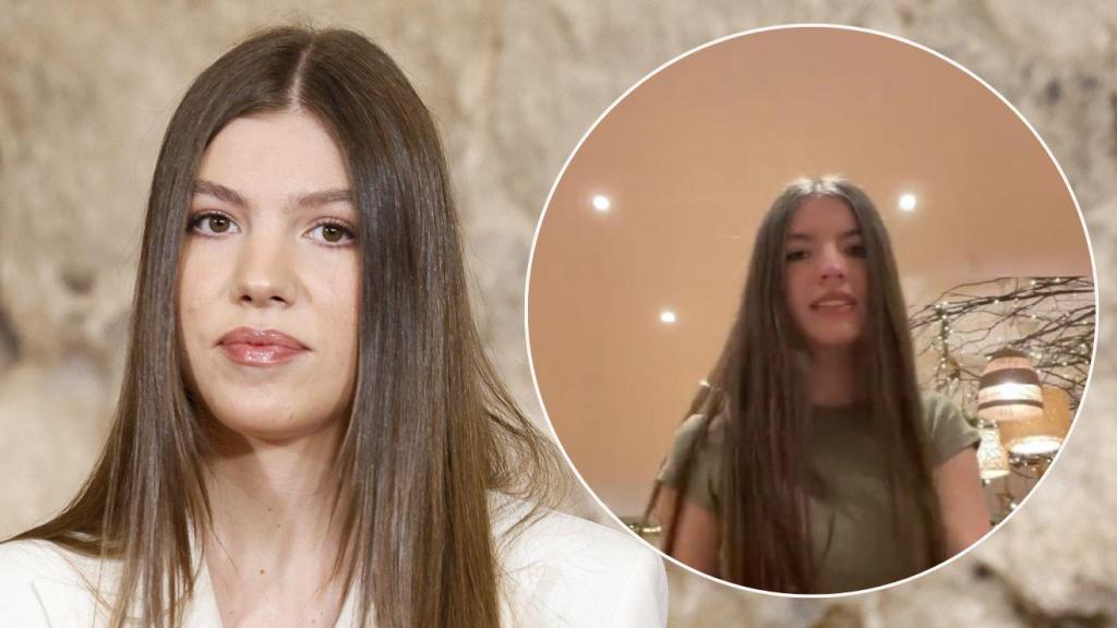 La infanta Sofía y su doble: la joven que está arrasando en TikTok
