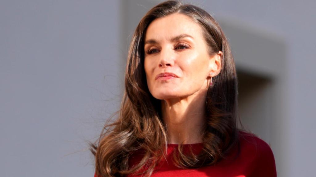 La reina Letizia, en la Fundación Dexeus Mujer en Barcelona, el pasado 16 de enero.