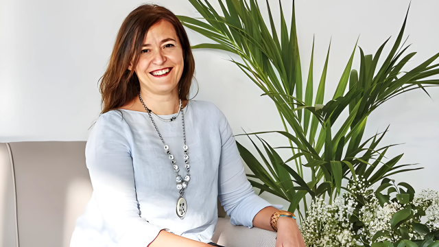 Esther Soriano Hoyuelos, directora general de Saint-Gobain Solutions.