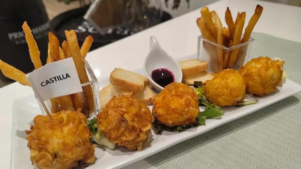 Algunas de las sabrosas croquetas del Croquet Ramos