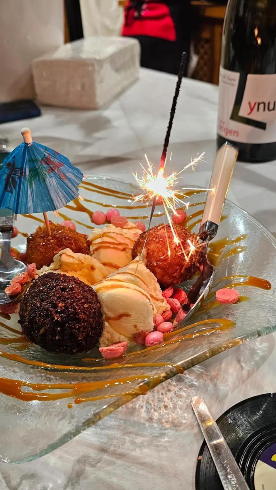 Croquetas dulces del Croquet Ramos