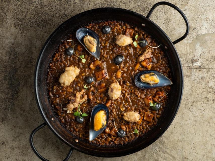 Uno de los arroces del restaurante.