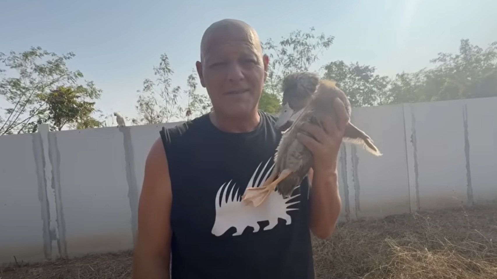 Fran Cuesta sufre secuelas visibles.