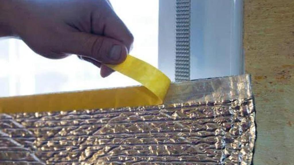 Kit aislante de cajón de persianas.