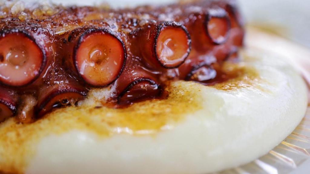 Pulpo a la plancha.