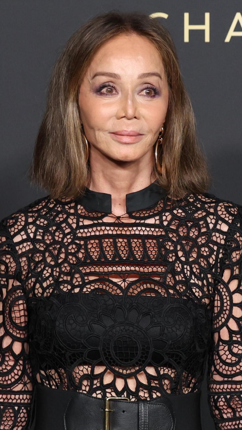 La 'reina de corazones' en un acto público, en noviembre de 2022.