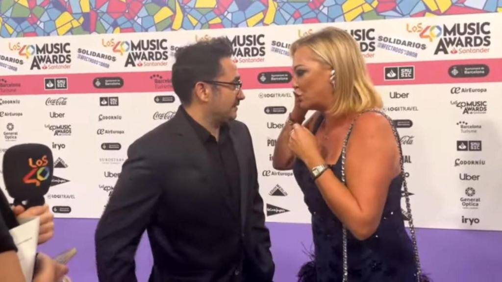 Belén Esteban junto a José Antonio Bayona.