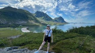 Mónica Miguel, enfermera zaragozana en Noruega