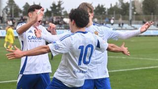 El Juvenil del Real Zaragoza remontó el 1-3 que firmó el Villarreal a los 25 minutos