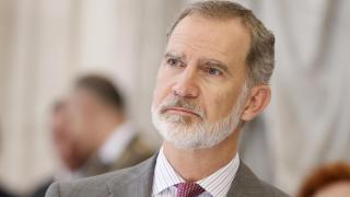 El Rey en la inauguración de la exposición 'Felipe VI, una década de historia en al Corona de España.