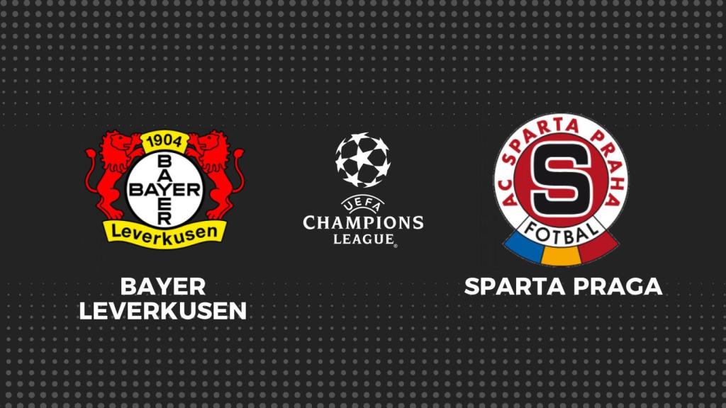 Leverkusen  - Sparta Praga, fútbol Champions League en directo