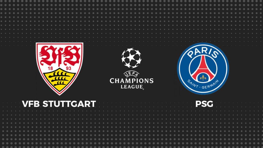 Stuttgart - PSG, fútbol Champions League en directo