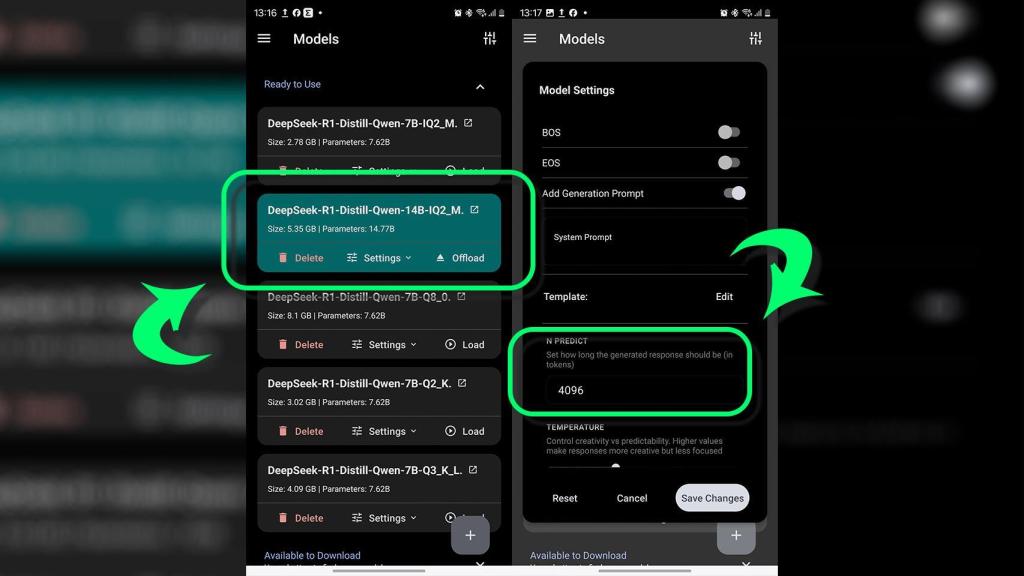 El modelo a instalar y el ajuste que se ha de realizar