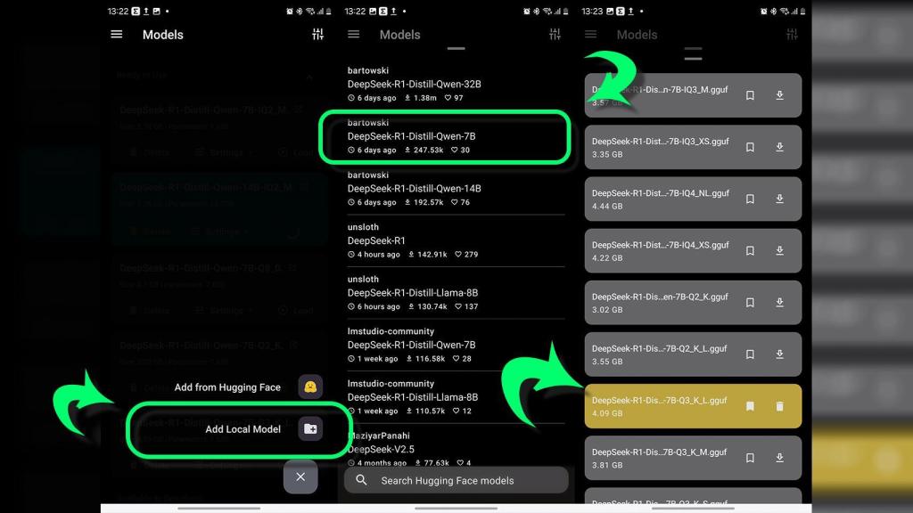 Los submodelos de DeepSeek R1