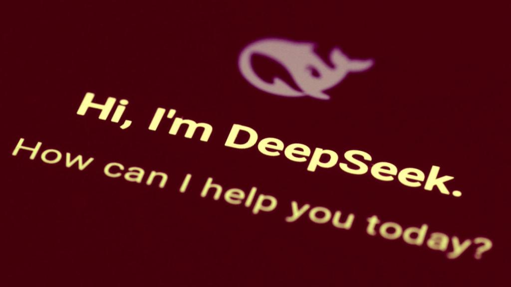 Imagen de la aplicación de DeepSeek.