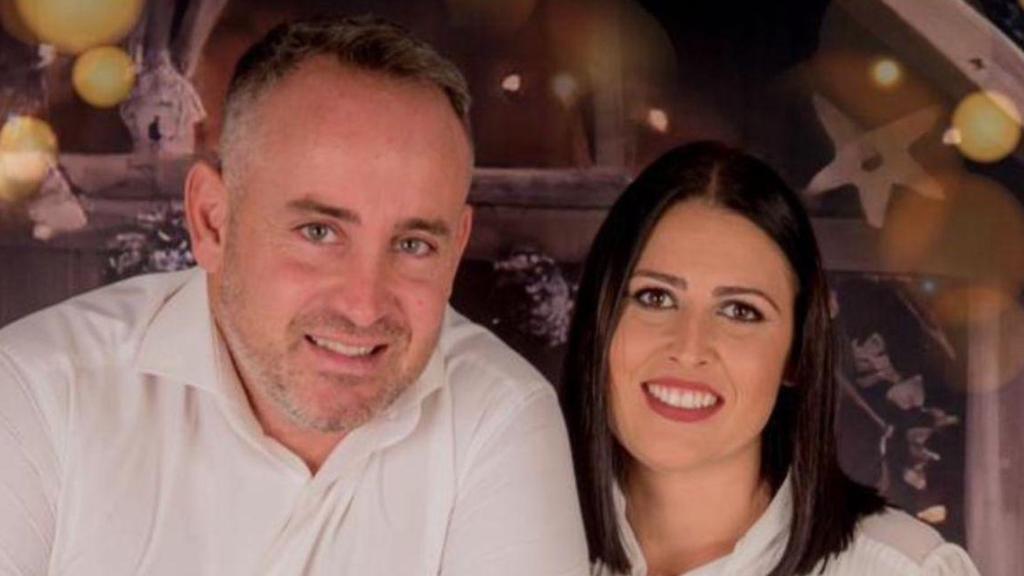 Una imagen de la pareja.