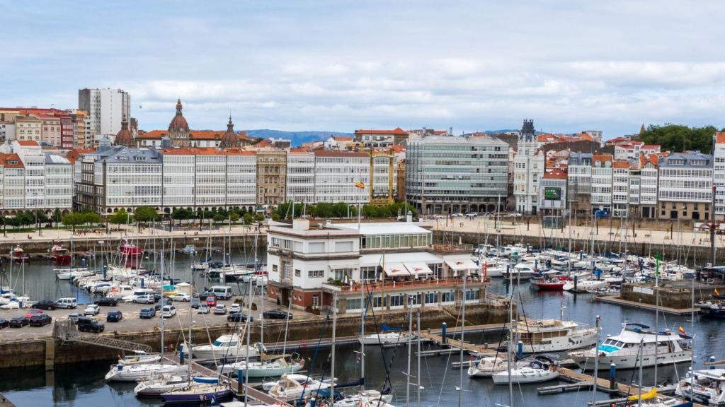 Vista de A Coruña.