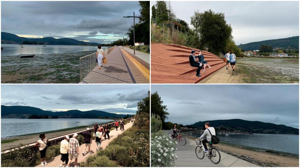 Infografías del futuro paseo de Cesantes.