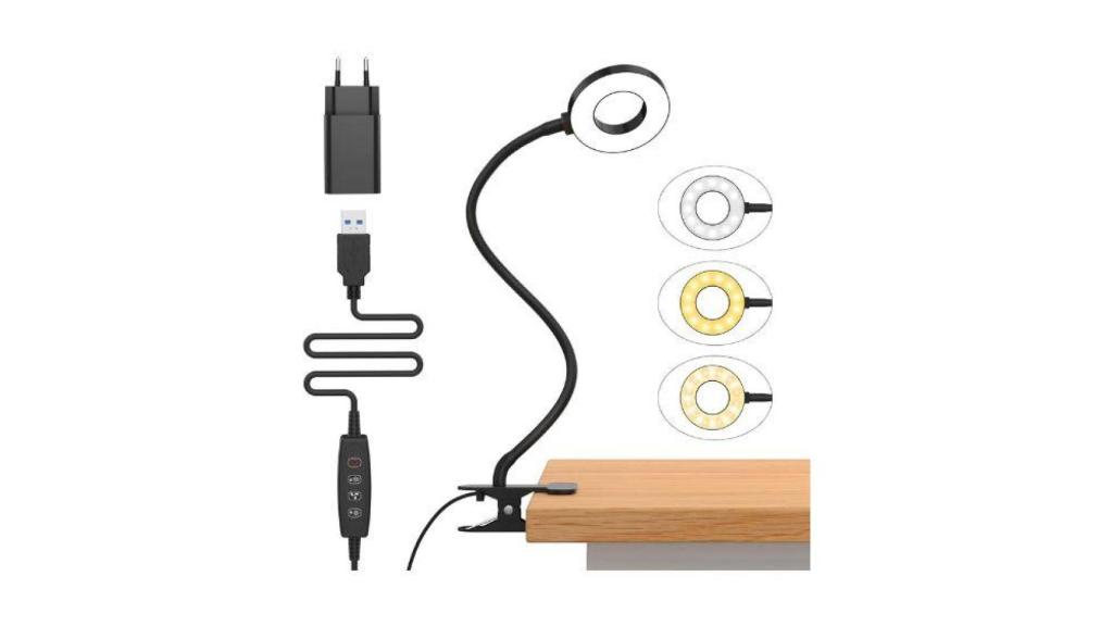 Luz de lectura con clip iZELL