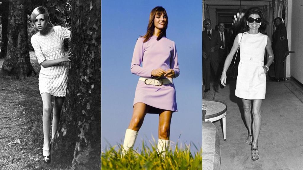 Twiggy, Jane Birkin y Jackie Kennedy, en fotos de archivo.
