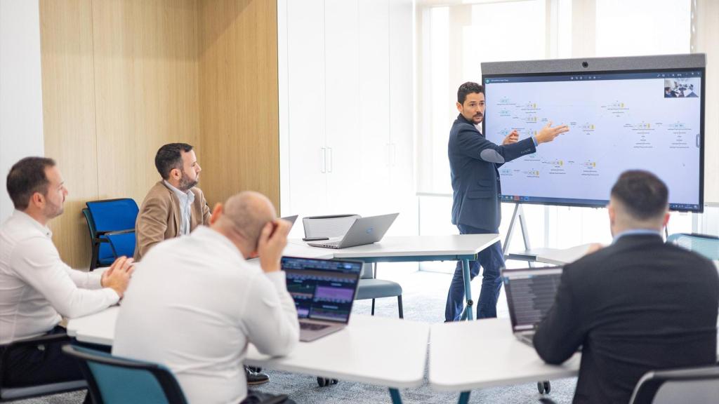 Equipo de trabajo de Mercadona.