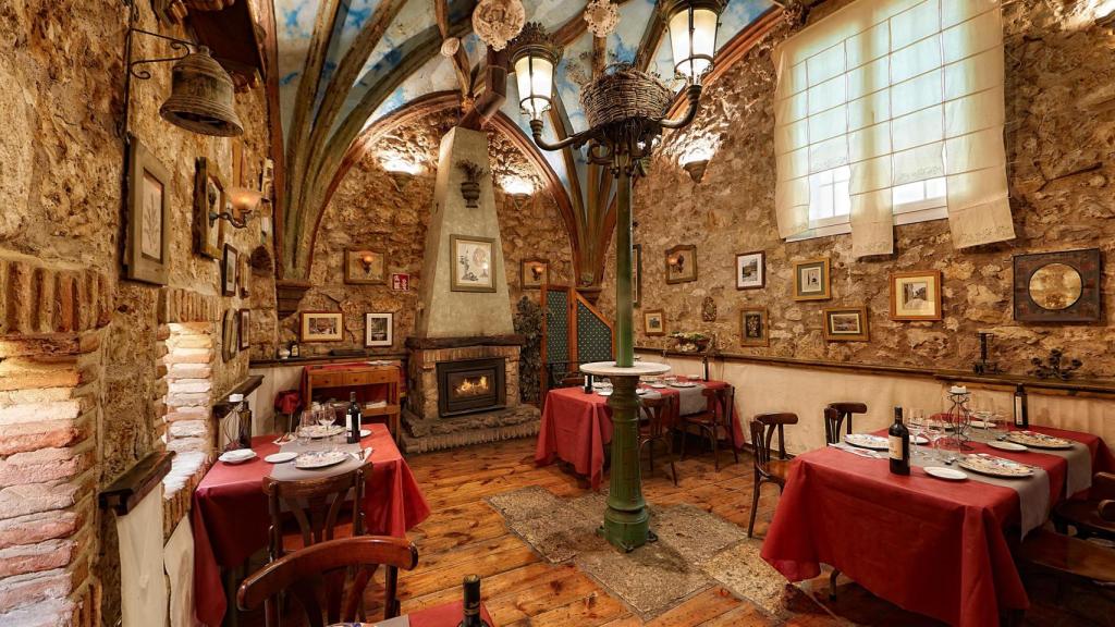 La sacristía del Restaurante El Alboroque de Portillo