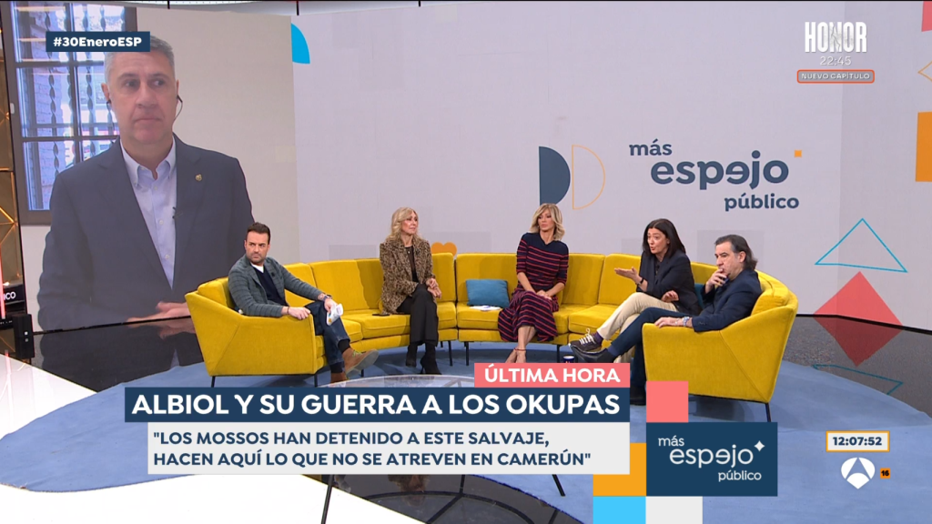 El programa ha vuelto a tratar el tema de los okupas.