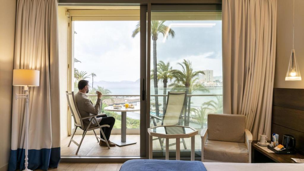 Habitación del Parador de Jávea para sumergirse en la tranquilidad