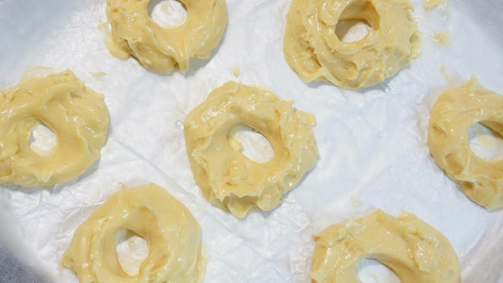 Una imagen de archivo de la masa de las almojábanas