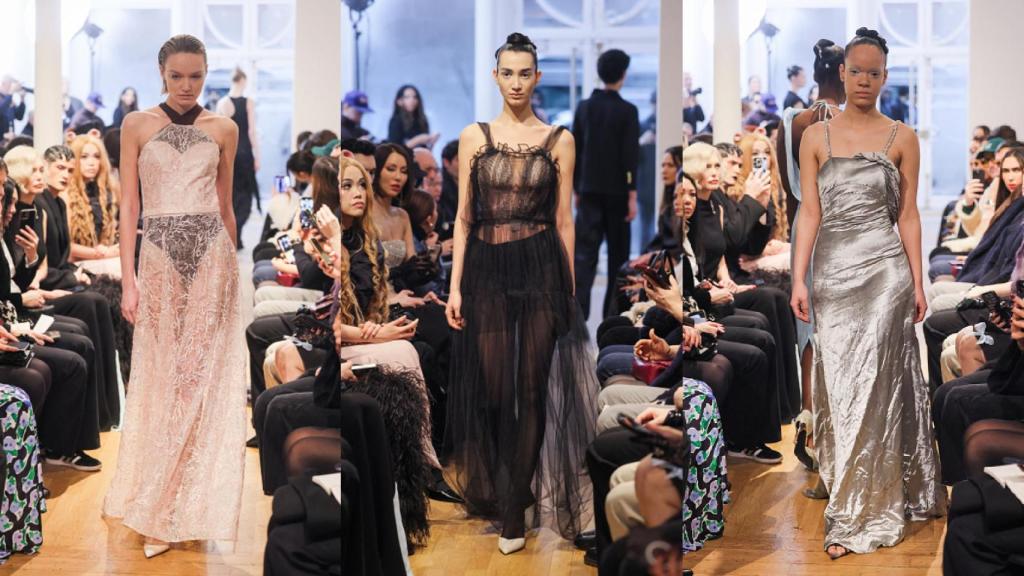 Siluetas del desfile de Alta Costura de Peet Dullaert.