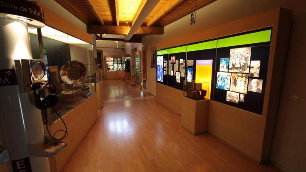 Imagen de una de las salas del Museo de la Radio Luis del Olmo