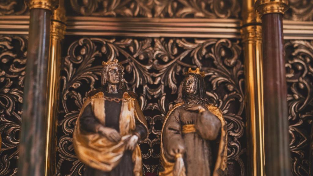 Detalle del arca, una de las obras más valiosas y exclusivas de la marca de alta joyería, elaborada en los años 90.