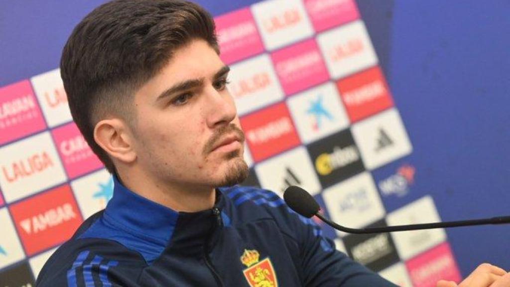 Bernardo Vital en rueda de prensa.