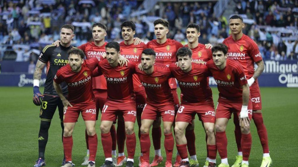Alineación titular frente al Málaga.