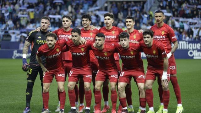 Alineación titular frente al Málaga.