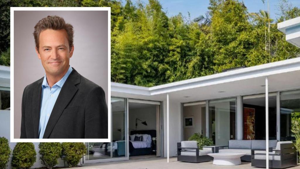Se vende la casa que Matthew Perry compró antes de su muerte por casi 5 millones de euros