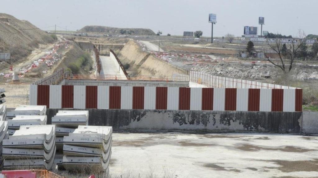 Obras del tren de Navalcarnero.